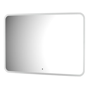 Изображение товара Зеркало Defesto Lume DF 3819RH, 100 x 70 см, с LED-подсветкой 32W, инфракрасный выключатель, теплый белый свет