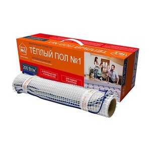 Изображение товара Теплый пол нагревательный мат ТСП-360-1,8 для кухни и ванных 360 Вт