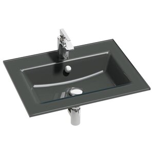 Изображение товара Раковина стеклянная Jacob Delafon Vox EB2105-DD2, 60 х 45 см, серая глянцевая