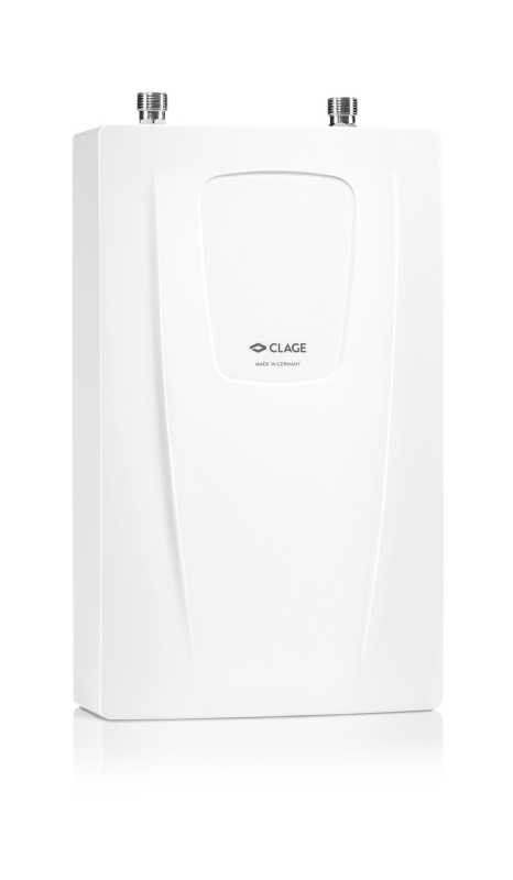 Изображение товара Проточный водонагреватель Clage CDX 11-U на 11 кВт трехфазный