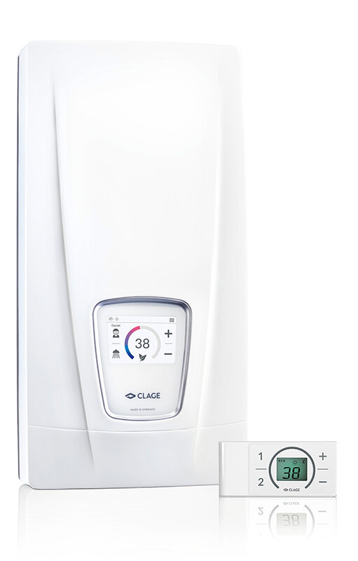 Изображение товара Проточный водонагреватель Clage DSX Touch с сенсорным экраном