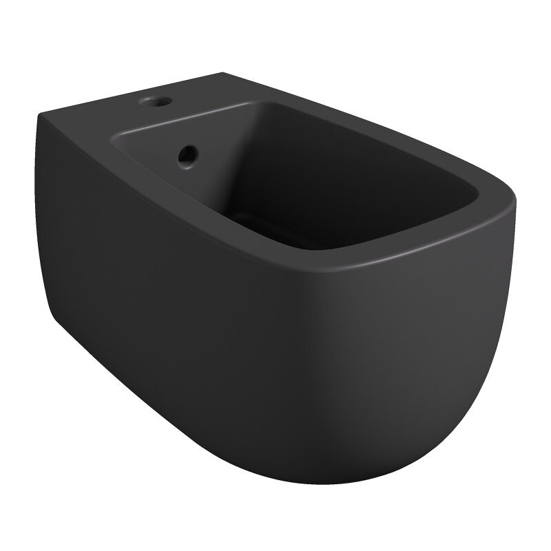 Изображение товара Биде подвесное Alice Nur 33130108, цвет черный матовый