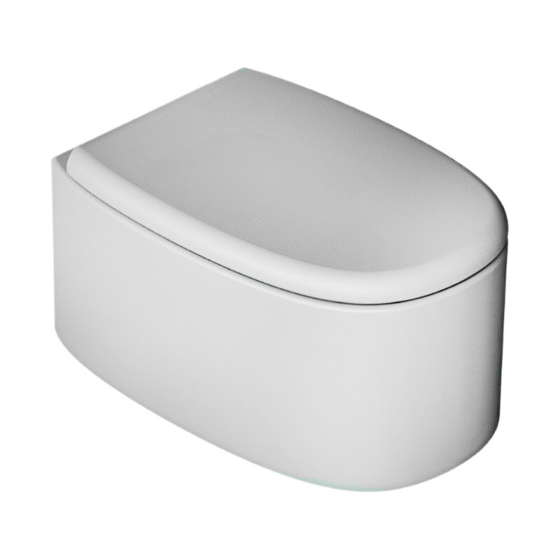 Изображение товара Подвесной унитаз Alice Idilla 48120101SET безободковый с сиденьем SoftClose Италия