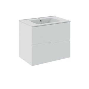 Изображение товара Тумба под раковину Runo Палермо 00-00004084, 80 см, подвесная, цвет белый