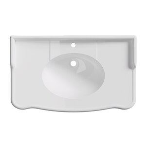 Изображение товара Раковина Alice Boheme 28260101, 95 см, фарфор, белая