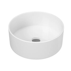 Изображение товара Раковина накладная Runo Palla 00-00001358, 41 см, фарфор, цвет белый