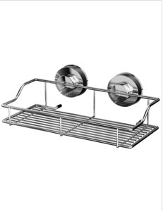 Изображение товара Полка-решётка Ridder низкая 250x142 мм для ванной без сверления вакуумные присоски