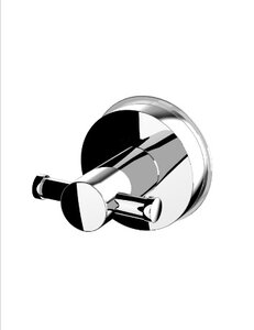 Изображение товара Крючок двойной Ridder 12110200 на присосках, хром