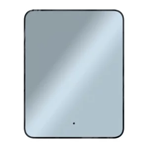 Изображение товара Зеркало 1Marka Shape Soft, Ц0000047083, 70 x 90 см, LED-подсветка, черный