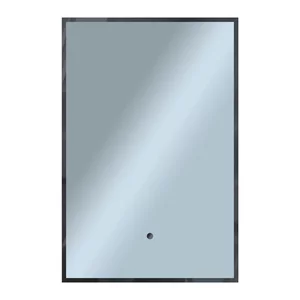 Изображение товара Зеркало 1Marka Форма Классик, Ц0000047086, 40 x 60 см, LED-подсветка, черный