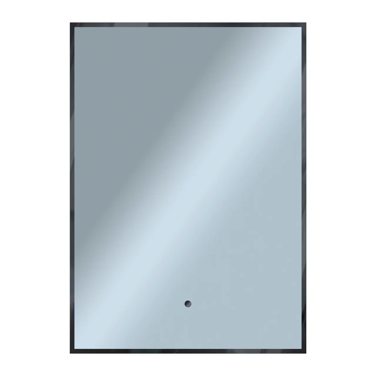 Изображение товара Зеркало 1Marka Shape Strict, Ц0000047087, 50 x 70 см, LED-подсветка, черный