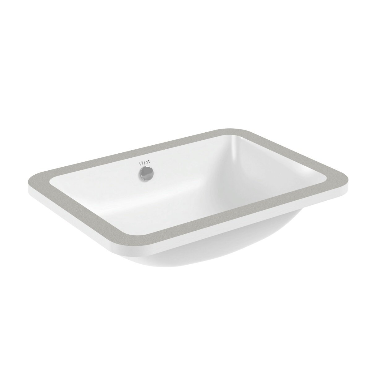 Изображение товара Раковина VitrA S20 43 см, встраиваемая снизу, белый, 5474B003-0618 Изображение товара Раковина VitrA S20 43 см, встраиваемая снизу, белый, 5474B003-0618