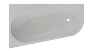 Изображение товара Акриловая ванна Радомир Вальс Прима 160x95 см асимметричная белая