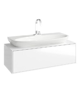 Изображение товара Подвесная тумба под раковину Aqwella Genesis 100 белый МДФ 42 см