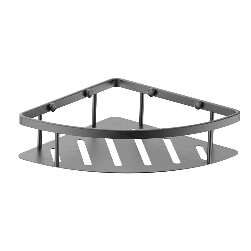 Изображение товара Полка Wonzon & Woghand WW-4132-BGM Латунь/нержавеющая сталь, графит Изображение товара Полка Wonzon & Woghand WW-4132-BGM Латунь/нержавеющая сталь, графит