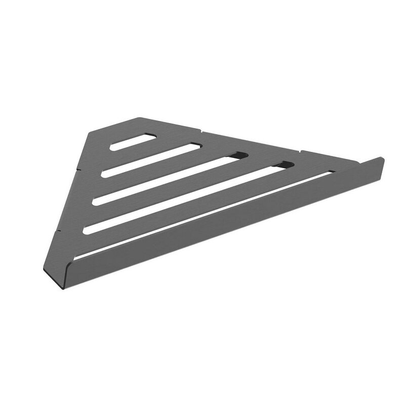 Изображение товара Полка угловая Wonzon & Woghand WW-6132-BGM, PVD темный графит