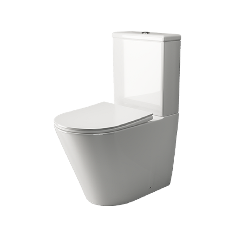 Изображение товара Безободковый напольный унитаз Ceramicanova Highlight Rimless CN1802 с микролифтом