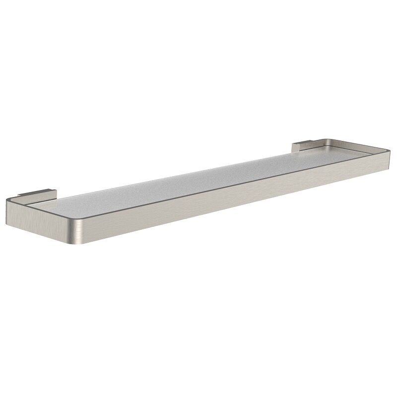 Изображение товара Полка стеновая Wonzon & Woghand Lotte WW-8327A-BN с PVD-никелем Изображение товара Полка стеновая Wonzon & Woghand Lotte WW-8327A-BN с PVD-никелем