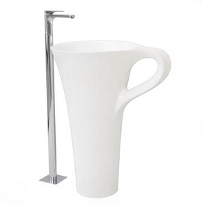 Изображение товара Раковина ArtCeram Cup OSL004 01 00, напольная отдельностоящая, цвет белый, 69 х 50 х 85 см Изображение товара Раковина ArtCeram Cup OSL004 01 00, напольная отдельностоящая, цвет белый, 69 х 50 х 85 см