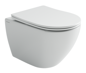 Изображение товара Подвесной унитаз Ceramicanova Mia CN1805T, смыв Торнадо, сиденье микролифт, белый