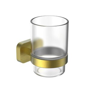 Изображение товара Стакан для зубных щеток Wonzon & Woghand Graffity WW-9321-BG, PVD золото брашированное