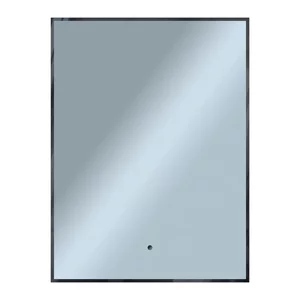 Изображение товара Зеркало 1Marka Shape Strict, Ц0000047088, 60 x 80 см, LED-подсветка, черный