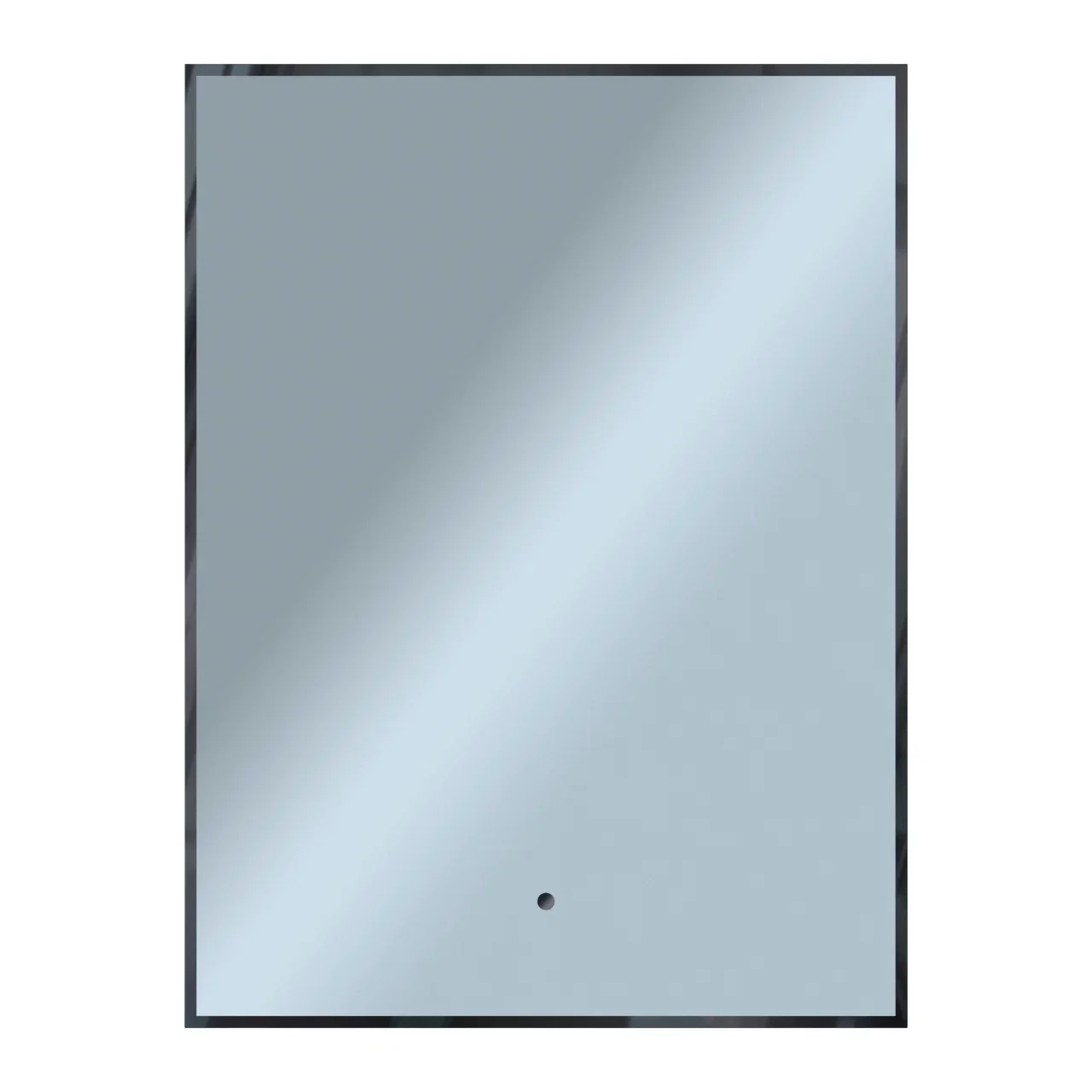 Изображение товара Зеркало с LED-подсветкой 1Marka Формы Классик 60x80 см, черное Изображение товара Зеркало с LED-подсветкой 1Marka Формы Классик 60x80 см, черное