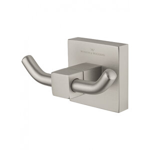 Изображение товара Крючок Wonzon & Woghand Polo WW-8925-BN, двойной, PVD-покрытие, цвет никель брашированный