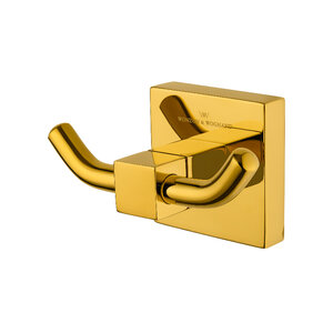 Изображение товара Крючок Wonzon & Woghand Polo WW-8925-DG, двойной, PVD-покрытие, цвет золото темное