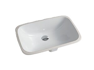 Изображение товара Раковина ArtCeram Nettuno NTL001 01 00 56 см врезная снизу белая для ванной