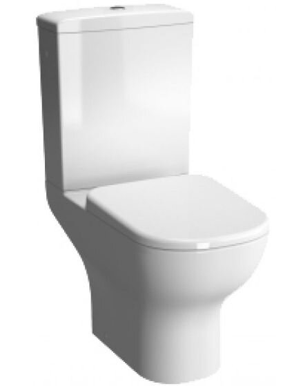 Изображение товара Напольный безободковый унитаз Vitra D-Light с крышкой микролифт