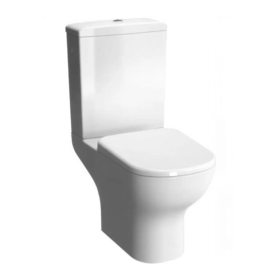 Изображение товара Напольный безободковый унитаз VitrA D-Light, крышка микролифт, 9014B003-7209 Изображение товара Напольный безободковый унитаз VitrA D-Light, крышка микролифт, 9014B003-7209