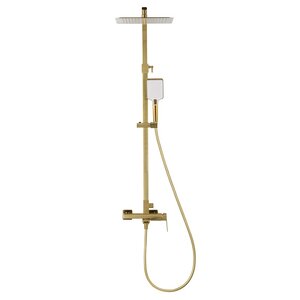 Изображение товара Душевая система Wonzon & Woghand Diamond WW-88739011-BG золото брашированное