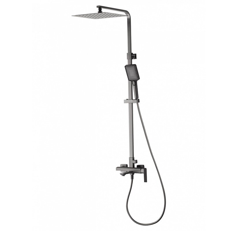 Изображение товара Душевая система Wonzon & Woghand Diamond WW-88739011-BGM темный графит