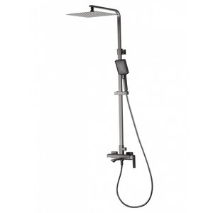 Изображение товара Душевая система Wonzon & Woghand Diamond WW-88739011-BGM, PVD темный графит