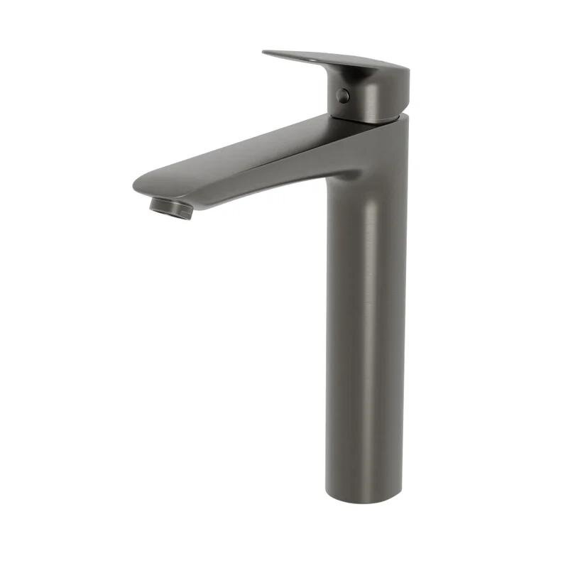 Изображение товара Смеситель для раковины BelBagno DUE-LMC-GM-W0 цвет оружейная сталь Изображение товара Смеситель для раковины BelBagno DUE-LMC-GM-W0 цвет оружейная сталь