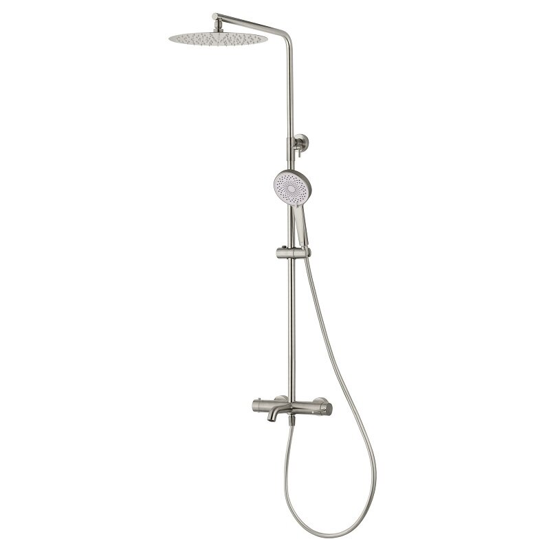 Изображение товара Душевая система Wonzon & Woghand Stick WW-88739017-BN, PVD никель брашированный