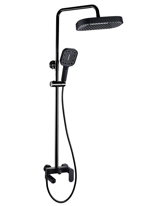 Изображение товара Душевая система ALMAes Salda ALS-615-13, черная