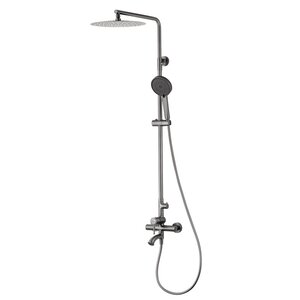 Изображение товара Душевая система Wonzon & Woghand Tor WW-88047073-BGM с PVD покрытием, 2 режима Изображение товара Душевая система Wonzon & Woghand Tor WW-88047073-BGM с PVD покрытием, 2 режима