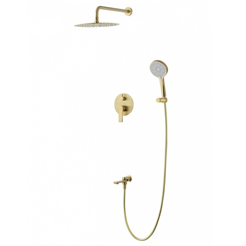 Изображение товара Душевая система Wonzon & Woghand Brilliant WW-88939079-BG, PVD золото брашированное Изображение товара Душевая система Wonzon & Woghand Brilliant WW-88939079-BG, PVD золото брашированное