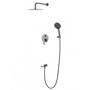 Изображение товара Душевая система Wonzon & Woghand Brilliant WW-88939079-BGM, PVD темный графит