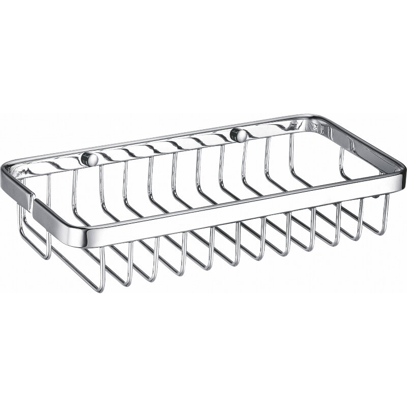 Изображение товара Полка Wonzon & Woghand WW-4101 латунь хром 24.5x12x3.7 см