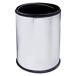 Изображение товара Корзина для мусора WasserKraft K-625 без крышки 5 л хром