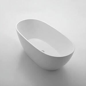 Изображение товара Акриловая ванна BelBagno 170 х 80 см овальная белая BB81-1700-W0