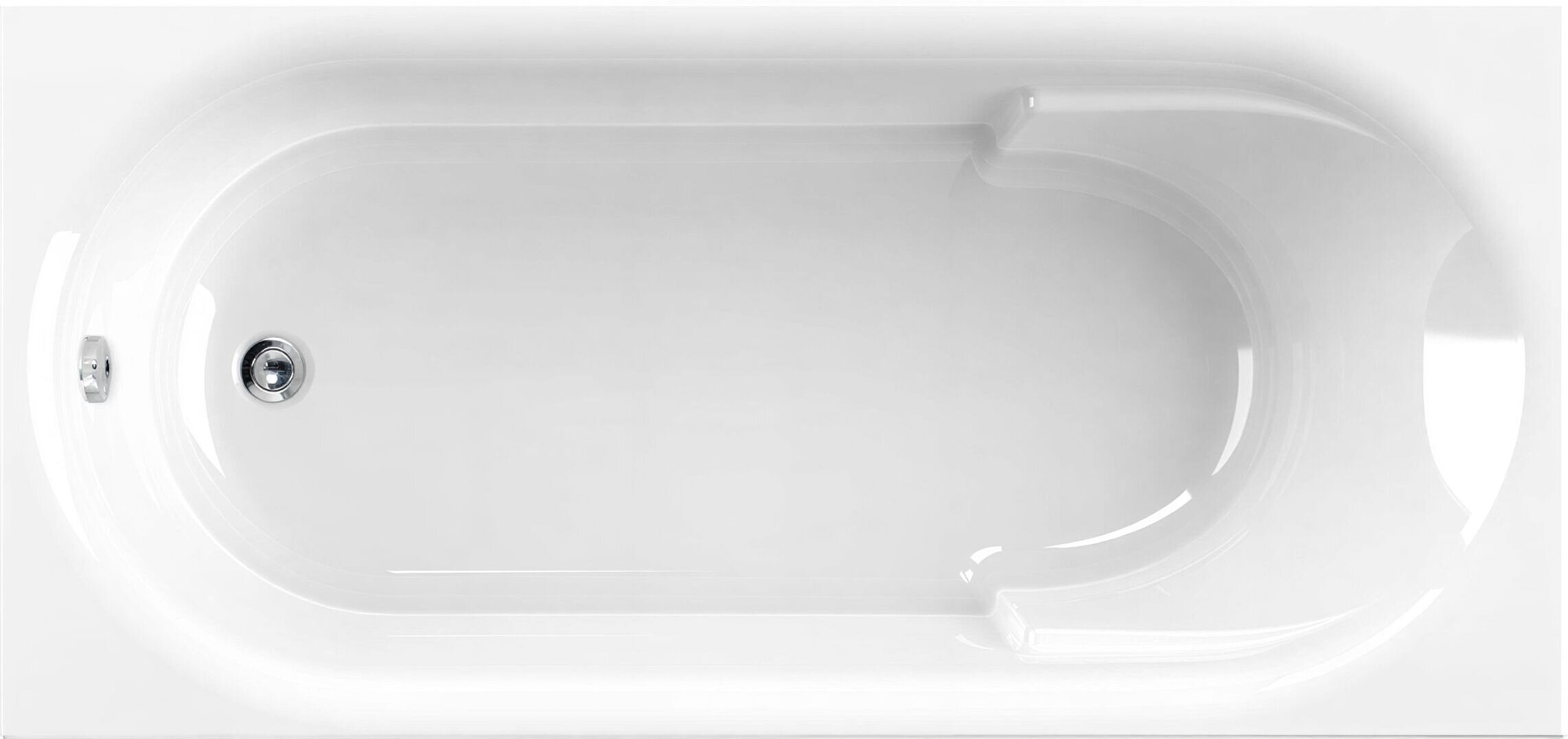 Изображение товара Ванна акриловая Cezares ARNO-170-80-45-W37 170 х 80 см Изображение товара Ванна акриловая Cezares ARNO-170-80-45-W37 170 х 80 см