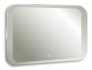 Изображение товара Зеркало Silver Mirrors Indigo Neo LED-00002407, 80 см, LED подсветка, выключатель сенсорный, белый