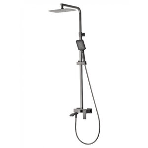 Изображение товара Душевая система Wonzon & Woghand Fit WW-88739009-BGM, PVD-покрытие, цвет графит темный
