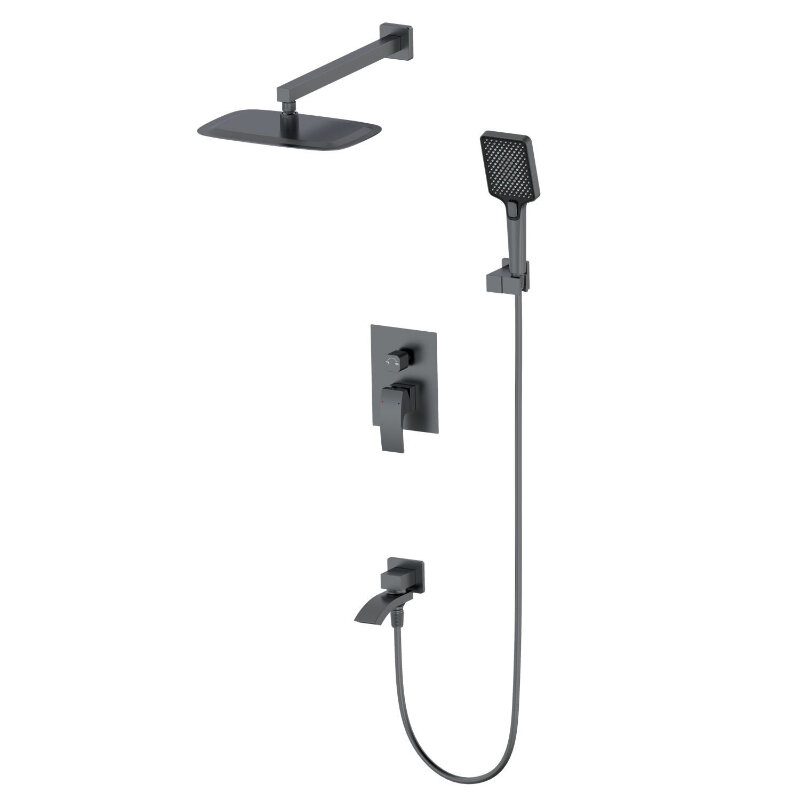 Изображение товара Душевая система Wonzon & Woghand Fit WW-88939009A-BGM графит темный