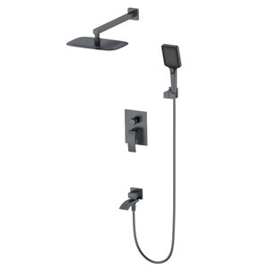 Изображение товара Душевая система Wonzon & Woghand Fit WW-88939009A-BGM, PVD-покрытие, цвет графит темный