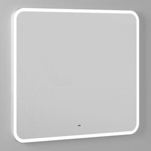 Изображение товара Зеркало Briz Мальта 365 01-38090-00 00, 90 см, с Led-подсветкой, инфракрасный выключатель, цвет белый